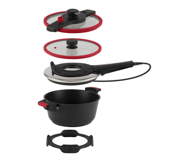 Remoska Prodiż T41/45 Tria Czerwony 610W 3,5/5 L - 1530757 - zdjęcie 14